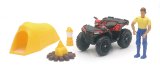 New Ray Toys Polaris Sportsman XP1000 Camping Set/ Scale - 1:18 thumbnail 1