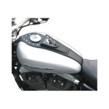 Mustang 04-21 Harley Sportster Tank Bib w/Studs - Black thumbnail 1
