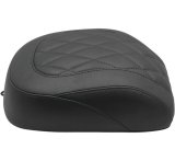 Mustang 18-21 Harley Breakout Wide Tripper Solo Passenger Seat Diamond Stitch - Black thumbnail 1