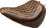 Mustang Harley Breakout Wide Tripper Solo Seat Diamond Stitch - Brown thumbnail 2