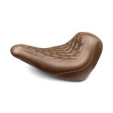 Mustang 18-21 Harley Low Rider, Sport Glide Wide Tripper Solo Seat Diamond Stitch - Brown thumbnail 2