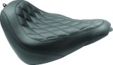 Mustang 18-21 Harley Street Bob Wide Tripper Solo Seat Diamond Stitch - Black thumbnail 1