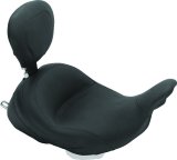 Mustang 08-21 Harley Electra Glide Std,Rd Glide,Rd King,Str Glide Lowdow Touring Solo Seat - Black thumbnail 1