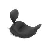 Mustang 08-21 Harley Electra Glide Std,Rd Glide,Rd King,Str Glide Lowdow Touring Solo Seat - Black thumbnail 2