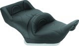 Mustang 12-17 Honda Gold Wing Standard Touring Heated 1PC Seat - Black thumbnail 1