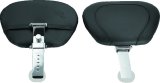 Mustang 06-17 Harley Dyna Wide Touring Solo Seat w/Driver Backrest w/Studs - Black thumbnail 3