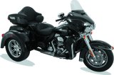 Mustang 08-21 Harley Electra Glide, Rd Glide, Rd King, Str Glide Touring 1PC Seat Deluxe - Black thumbnail 3
