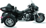 Mustang 08-21 Harley Electra Glide, Rd Glide, Rd King, Str Glide Touring 1PC Seat Deluxe - Black thumbnail 4