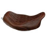 Mustang 97-07 Harley Rd King,06-07 Str Glide,00-05 Eagle Tripper Solo Seat - Brown thumbnail 2