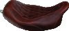Mustang 97-07 Harley Rd King,06-07 Str Glide,00-05 Eagle Tripper Solo Seat - Brown thumbnail 3