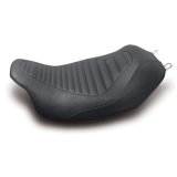 Mustang 08-21 Harley Electra Glide Std, Rd Glide, Rd King, Str Glide Tripper Solo Seat - Black thumbnail 2