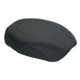 Mustang 06-17 Harley Dyna Wide Tripper Forward Passenger Seat - Black thumbnail 1
