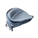 Mustang 00-15 Harley Softail Standard Rear Tire Wide Touring Solo Seat w/Studs - Black thumbnail 2