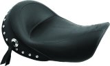 Mustang 06-17 Harley Dyna Standard Touring Solo Seat w/Studs - Black thumbnail 1