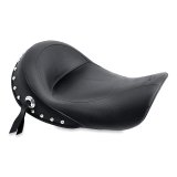 Mustang 06-17 Harley Dyna Standard Touring Solo Seat w/Studs - Black thumbnail 2