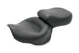 Mustang 06-17 Harley Dyna Wide Touring 1PC Seat - Black thumbnail 1