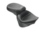 Mustang 99-11 Yamaha V-Star 1100 Custom Wide Touring 2PC Seat - Black thumbnail 1