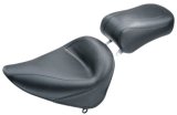 Mustang 84-06 Harley Standard Rear Tire Standard Touring Passenger Seat - Black thumbnail 1