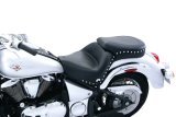 Mustang 06-21 Kawasaki Vulcan 900 Classic, Custom Standard Touring 1PC Seat w/Studs - Black thumbnail 1