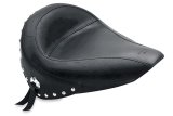 Mustang 00-15 Harley Softail Standard Rear Tire Touring Solo Seat w/Studs - Black thumbnail 2