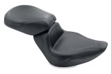 Mustang 06-17 Harley Softail Wide Tire (200mm) Sport Touring Passenger Seat - Black thumbnail 1