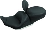 Mustang 08-21 Harley Electra Glide Std,Rd Glide,Rd King,Str Glide Solo Seat w/Diamond Stitch - Black thumbnail 2