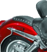 Mustang 04-09 Honda VTX1300 Fender Bib w/Studs - Black thumbnail 2