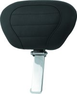 Mustang 08-21 Harley Electra Glide Std, Rd Glide ,Rd King, Str Glide Driver Backrest Deluxe - Black thumbnail 2