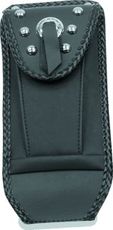 Mustang 06-17 Harley Softail Wide Tire(200mm)Wide Tripper Solo Seat w/DBR Diamond Stitch - Black thumbnail 2