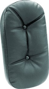 Mustang 08-18 Triumph Rocket III Touring Standard 2PC Seat w/Driver Backrest - Black thumbnail 2