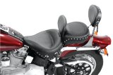 Mustang 80-07 Harley Early FLH Touring Accessories Tank Bib w/Studs- Black thumbnail 1