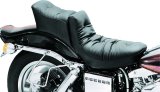 Mustang 93-03 Harley Dyna Wide Glide Tank Bib - Black thumbnail 2