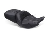 Mustang 23-25 Harley CVO Road Glide (ST) Super Touring Standard Reach One-Piece, 2 UP Black thumbnail 1