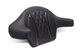 Mustang 23-25 Harley CVO Road Glide (ST) Deluxe Diamond Ext Arm Wrap-around Backrest Black thumbnail 1