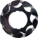 Boundary 2011+ Ford Coyote Mustang/GT350 Billet Black Oil Pump Gear - Vane Ported MartenWear Treated thumbnail 2