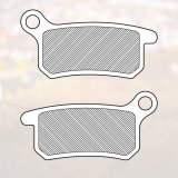Renthal 21 Gas Gas MC65/91+ Husqvarna/ 04+ KTM 65-610 SX Front/ Rear Works Brake Pads thumbnail 1