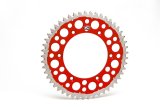Renthal 84-24 Honda CR 125R/250R/500R/CRF 450L/RL/RX/X/250R Rear Twinring - Red 520-51P Teeth thumbnail 1