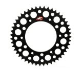 Renthal 89-01 Suzuki RM 80/ 2002 Yamaha YZ85 Rear Grooved Sprocket -Black 428-49P Teeth thumbnail 1