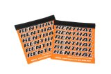 Renthal Team Clean Grip - Orange/White/Black thumbnail 2
