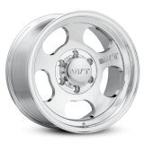 Mickey Thompson Canyon Polished Wheel - 17X9 8X6.5 BP 5in BS 0 Offset 125.2mm Bore thumbnail 1