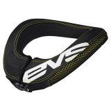 EVS R2 Race Collar Black/Hiviz - Adult thumbnail 1
