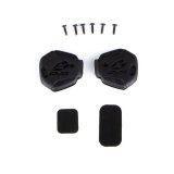 EVS Axis Hinge Cover Kit (2 - Inside and Outside) Black - One Size thumbnail 1