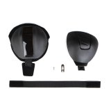 EVS Axis Patella Cup Replacement(Strap/Liner/Left Cup/Hardware) Black - Small/Medium thumbnail 1