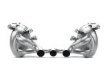 Akrapovic 10-15 Ferrari 458 Italia/458 Spyder Slip-On Line (Titanium) w/ Carbon Tips thumbnail 1