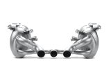 Akrapovic 10-15 Ferrari 458 Italia/458 Spyder Slip-On Line (Titanium) w/ Carbon Tips thumbnail 2