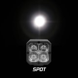 XK Glow XKchrome 20w LED Cube Light w/ RGB Accent Light Kit w/ Controller- Fog Beam 2pc thumbnail 3