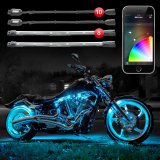 XK Glow Strip Million Color XKCHROME Smartphone App ATV/Motorcycle LED Light Kit 10XPod + 8X10In thumbnail 2