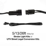 XK Glow Strobe Light Series Extension Wire 5ft thumbnail 1