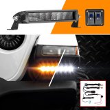 XK Glow Razor Light Bar Fog + Strobe Kit 6in thumbnail 1