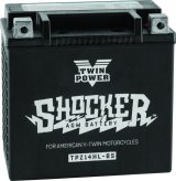 Twin Power YTX-14L Shocker Battery Replaces H-D 65958-04 220 CCA thumbnail 1